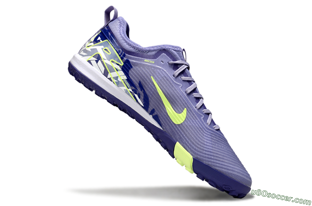 Nike Air Zoom Mercurial Vapor 16 Pro TF Artificial Turf Soccer Shoes - Purple/Yellow/White 4