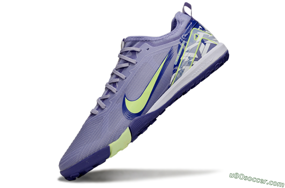 Nike Air Zoom Mercurial Vapor 16 Pro TF Artificial Turf Soccer Shoes - Purple/Yellow/White 5