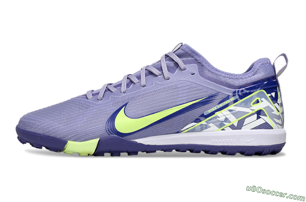 Nike Air Zoom Mercurial Vapor 16 Pro TF Artificial Turf Soccer Shoes - Purple/Yellow/White 2