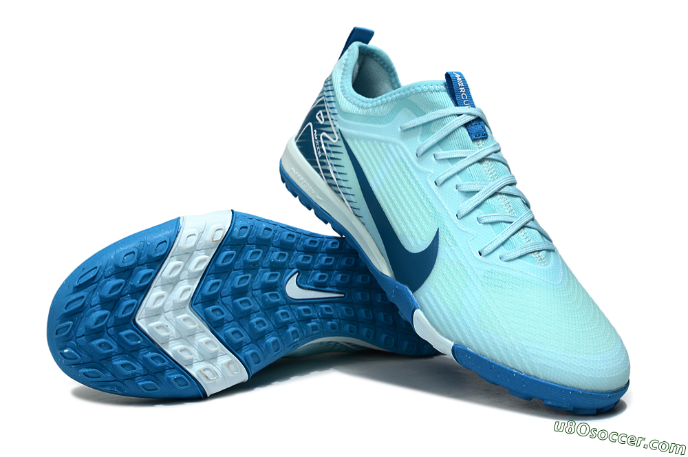 Nike Air Zoom Mercurial Vapor 16 Pro TF Artificial Turf Soccer Shoes - Jade/White 3