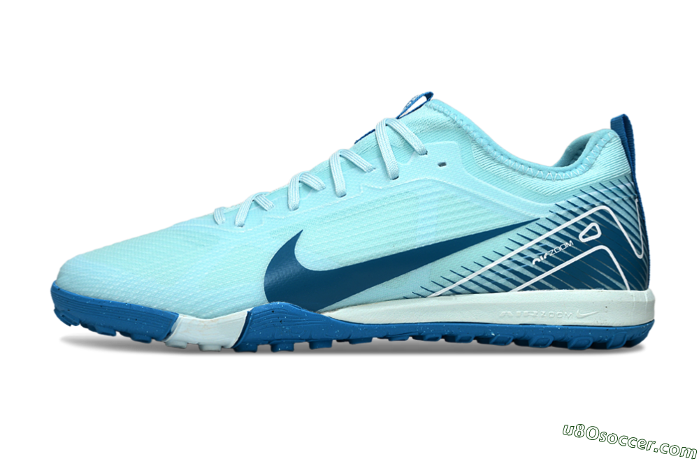 Nike Air Zoom Mercurial Vapor 16 Pro TF Artificial Turf Soccer Shoes - Jade/White 2