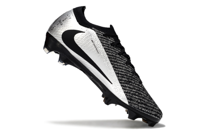 Nike Air Zoom Mercurial Vapor 16 Elite FG Firm Ground Soccer Cleats - Black/Silver