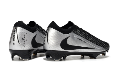 Nike Air Zoom Mercurial Vapor 16 Elite FG Firm Ground Soccer Cleats - Black/Silver