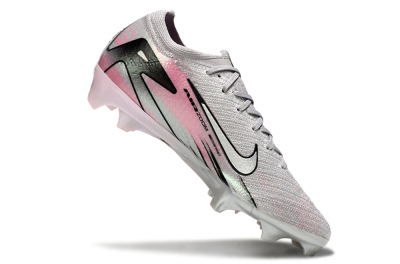 Nike Air Zoom Mercurial Vapor 16 Elite FG Firm Ground Soccer Cleats - Silver/Pink/Black