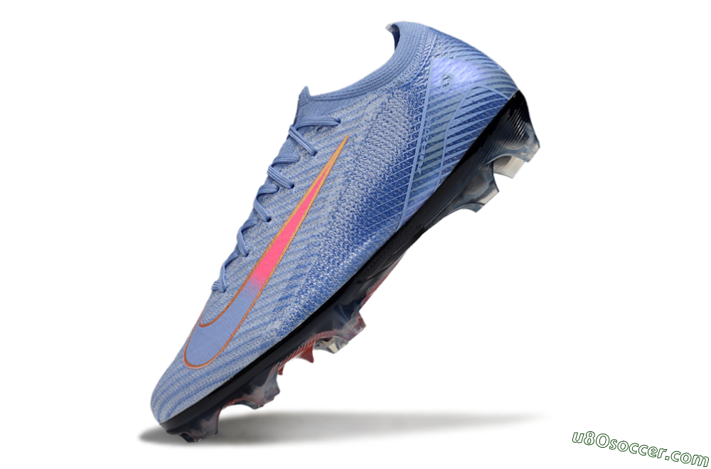 Nike Air Zoom Mercurial Vapor 16 Elite FG Firm Ground Soccer Cleats - Blue/Pink/Gold 5