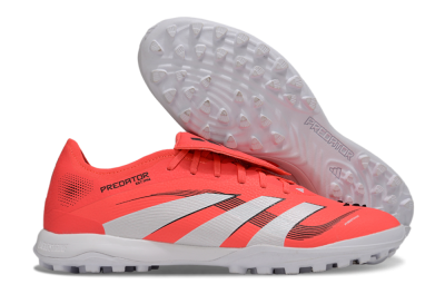 Adidas Predator Elite Foldover Tongue TF Artificial Turf Soccer Shoes - Red/White/Black