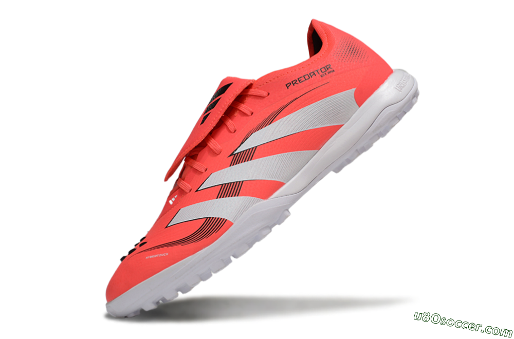 Adidas Predator Elite Foldover Tongue TF Artificial Turf Soccer Shoes - Red/White/Black 5