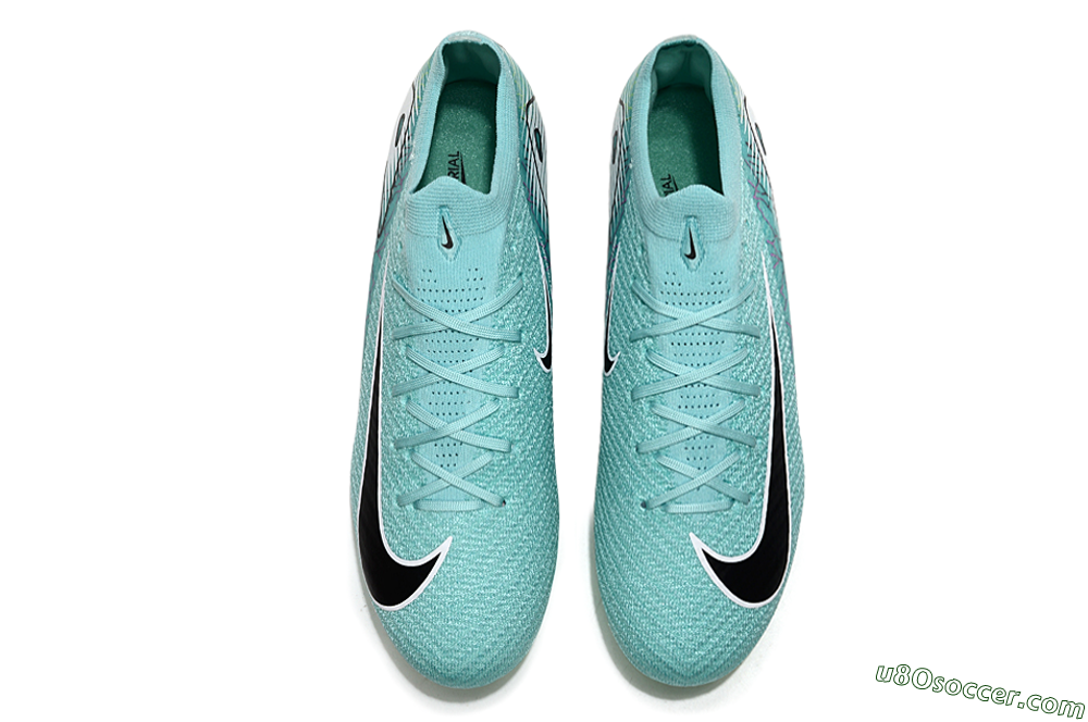 Nike Air Zoom Mercurial Vapor 16 Elite FG Firm Ground Soccer Cleats - Blue/Black/White 4