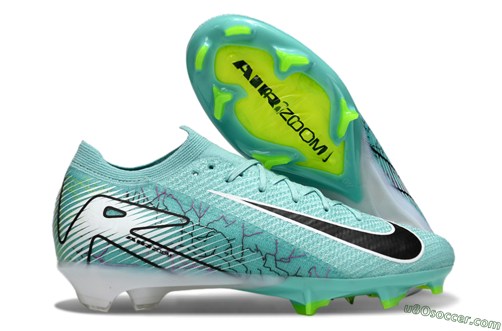Nike Air Zoom Mercurial Vapor 16 Elite FG Firm Ground Soccer Cleats - Blue/Black/White 1