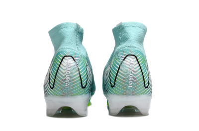 Nike Air Zoom Mercurial Superfly 10 Elite FG Firm Ground Soccer Cleats - Jade/Black/White