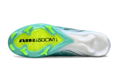 Nike Air Zoom Mercurial Superfly 10 Elite FG Firm Ground Soccer Cleats - Jade/Black/White