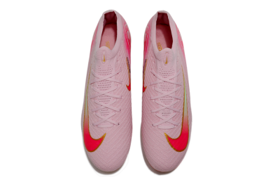 Nike Air Zoom Mercurial Vapor 16 Elite FG Firm Ground Soccer Cleats - Pink/Red/Gold