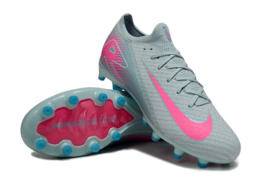 Nike Air Zoom Mercurial Vapor 16 Elite AG Artificial Grass Soccer Cleats - Jade/Pink/White