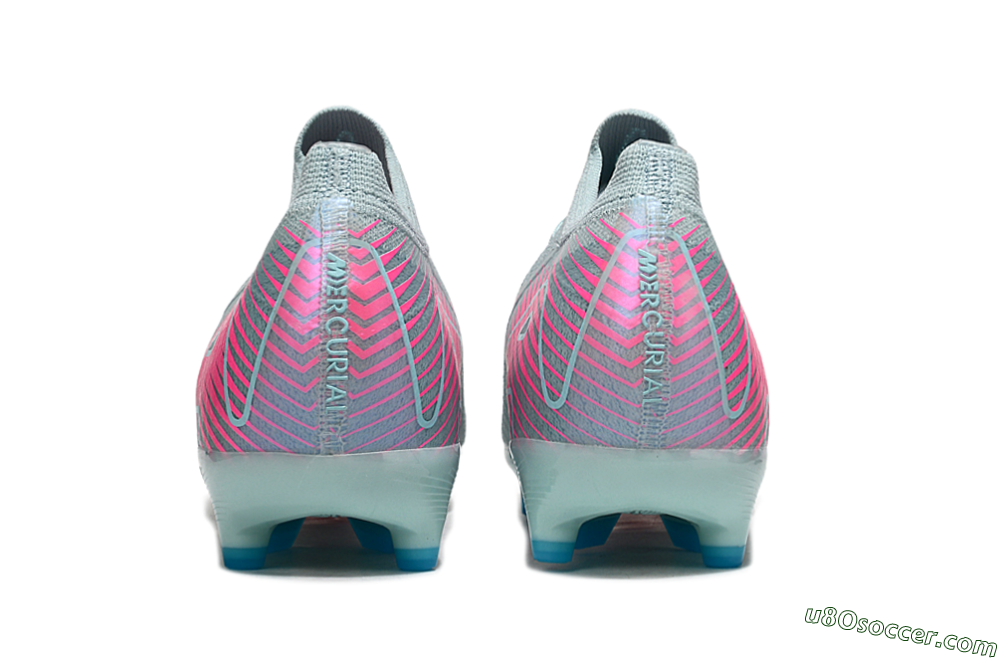Nike Air Zoom Mercurial Vapor 16 Elite AG Artificial Grass Soccer Cleats - Jade/Pink/White 5