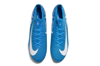 Nike Air Zoom Mercurial Vapor 16 Elite FG Firm Ground Soccer Cleats - Blue/White/Black