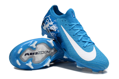 Nike Air Zoom Mercurial Vapor 16 Elite FG Firm Ground Soccer Cleats - Blue/White/Black