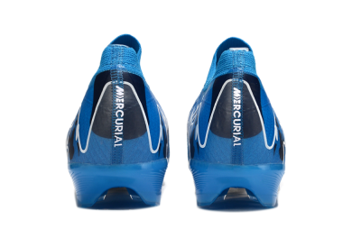 Nike Air Zoom Mercurial Vapor 16 Elite FG Firm Ground Soccer Cleats - Blue/White/Black