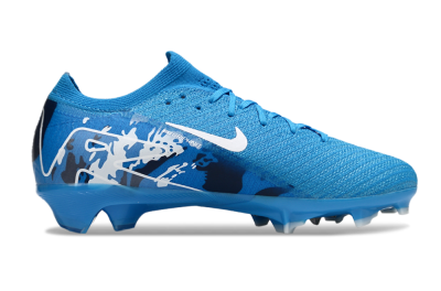 Nike Air Zoom Mercurial Vapor 16 Elite FG Firm Ground Soccer Cleats - Blue/White/Black