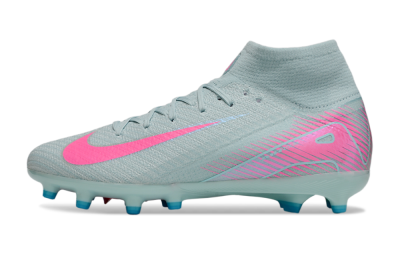 Nike Air Zoom Mercurial Superfly 10 Elite AG Artificial Grass Soccer Cleats - Jade/Pink