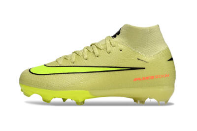 Nike Air Zoom Mercurial Superfly 10 Elite FG Firm Ground Soccer Cleats - Yellow/Black