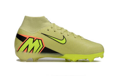Nike Air Zoom Mercurial Superfly 10 Elite FG Firm Ground Soccer Cleats - Yellow/Black