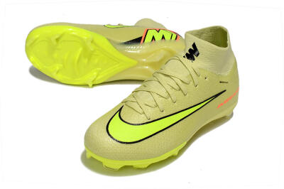 Nike Air Zoom Mercurial Superfly 10 Elite FG Firm Ground Soccer Cleats - Yellow/Black