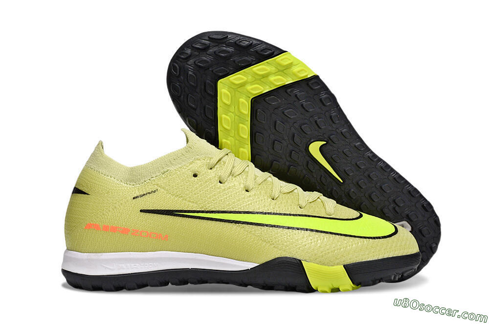 Nike Air Zoom Mercurial Vapor 16 Elite TF Artificial Turf Soccer Shoes - Yellow/Black/Red 1
