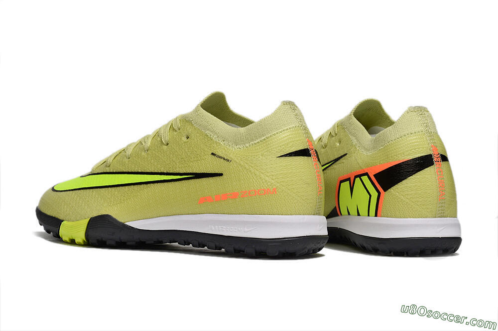 Nike Air Zoom Mercurial Vapor 16 Elite TF Artificial Turf Soccer Shoes - Yellow/Black/Red 5