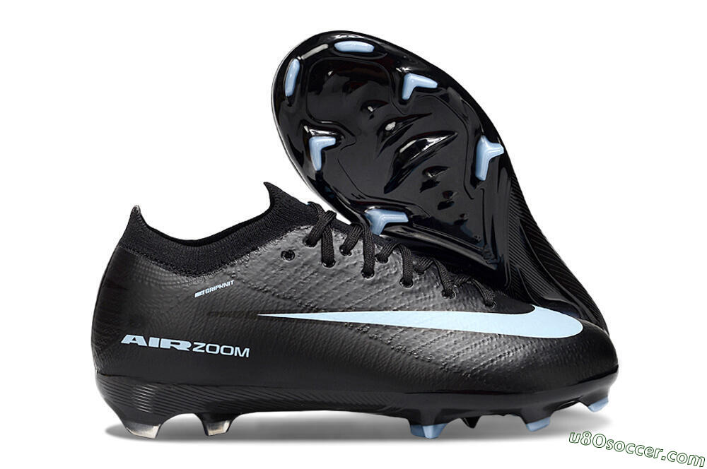 Nike Air Zoom Mercurial Vapor 16 Elite FG Firm Ground Soccer Cleats - Black/Jade 1