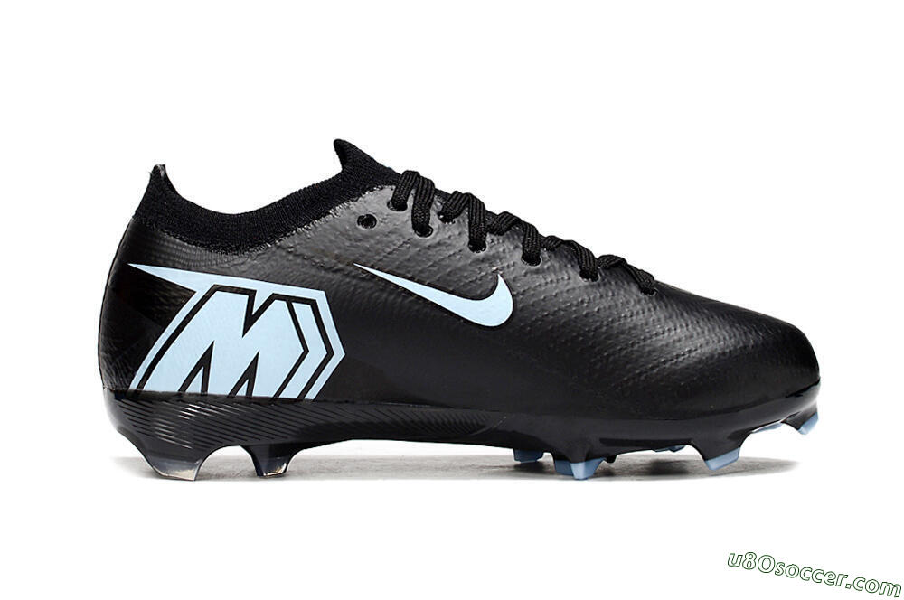 Nike Air Zoom Mercurial Vapor 16 Elite FG Firm Ground Soccer Cleats - Black/Jade 4