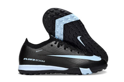 Nike Air Zoom Mercurial Vapor 16 Elite TF Artificial Turf Soccer Shoes - Black/Jade