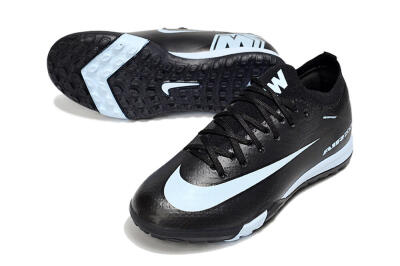 Nike Air Zoom Mercurial Vapor 16 Elite TF Artificial Turf Soccer Shoes - Black/Jade