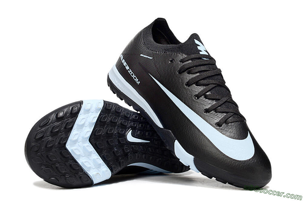 Nike Air Zoom Mercurial Vapor 16 Elite TF Artificial Turf Soccer Shoes - Black/Jade 0