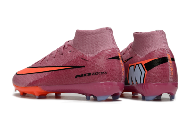 Nike Air Zoom Mercurial Superfly 10 Elite FG Firm Ground Soccer Cleats - Pink/Red/Black