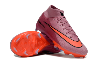Nike Air Zoom Mercurial Superfly 10 Elite FG Firm Ground Soccer Cleats - Pink/Red/Black