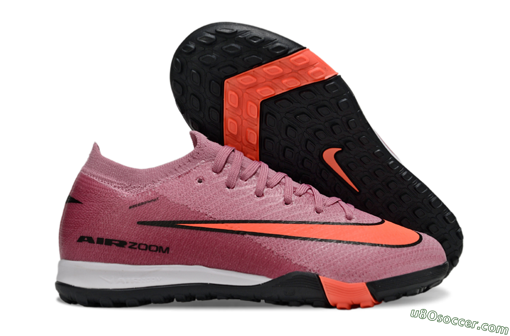 Nike Air Zoom Mercurial Vapor 16 Elite TF Artificial Turf Soccer Shoes - Pink/Black/Red 1