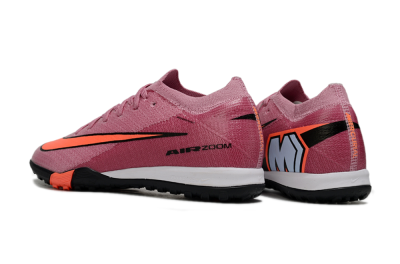 Nike Air Zoom Mercurial Vapor 16 Elite TF Artificial Turf Soccer Shoes - Pink/Black/Red
