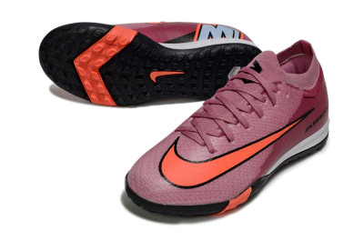 Nike Air Zoom Mercurial Vapor 16 Elite TF Artificial Turf Soccer Shoes - Pink/Black/Red