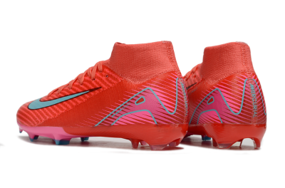 Nike Air Zoom Mercurial Superfly 10 Elite FG Firm Ground Soccer Cleats - Red/Jade/Pink