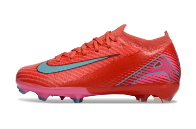 Nike Air Zoom Mercurial Vapor 16 Elite FG Firm Ground Soccer Cleats - Red/Jade/White
