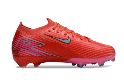 Nike Air Zoom Mercurial Vapor 16 Elite FG Firm Ground Soccer Cleats - Red/Jade/White