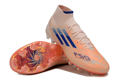 Adidas F50 Elite Mid FG Firm Ground Soccer Cleats - Red/Blue/White