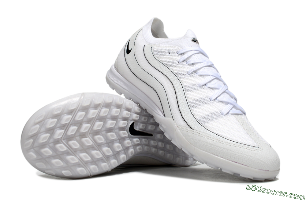Nike Air Zoom Mercurial Vapor 16 Elite TF Artificial Turf Soccer Shoes - White/Beige/Black 0