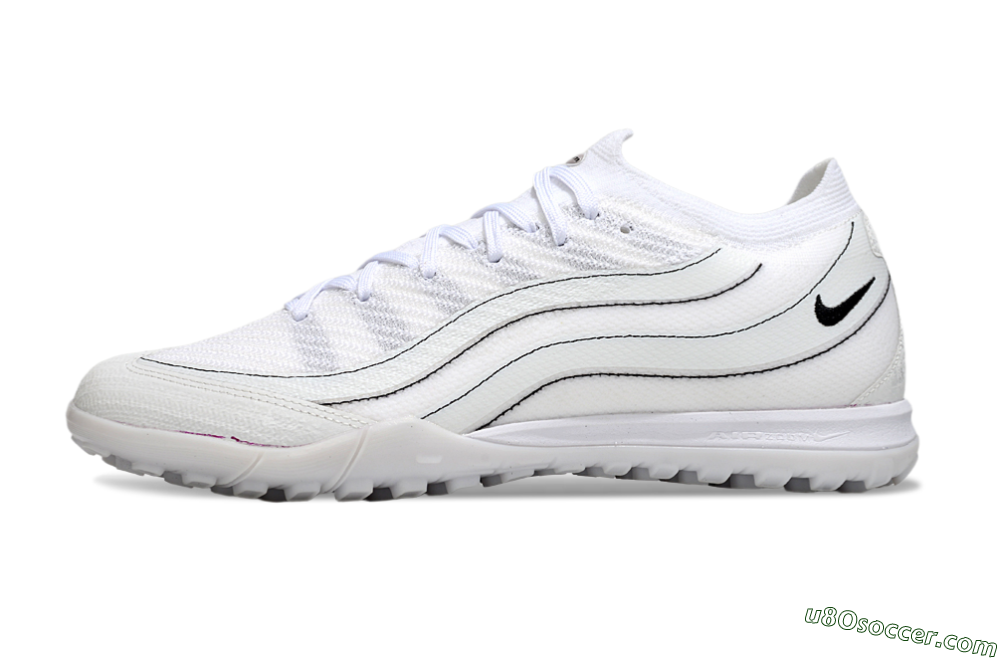 Nike Air Zoom Mercurial Vapor 16 Elite TF Artificial Turf Soccer Shoes - White/Beige/Black 2