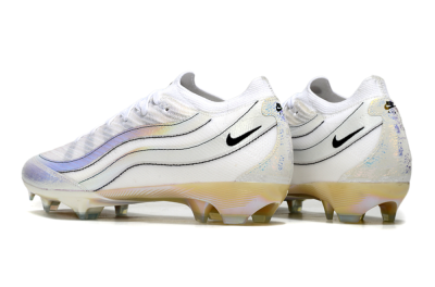 Nike Air Zoom Mercurial Vapor 16 Elite FG Firm Ground Soccer Cleats - White/Beige/Gold