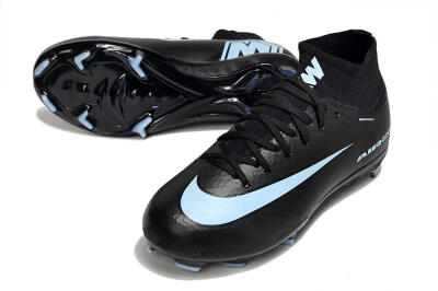 Nike Air Zoom Mercurial Superfly 10 Elite FG Firm Ground Soccer Cleats - Black/Jade