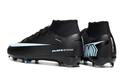 Nike Air Zoom Mercurial Superfly 10 Elite FG Firm Ground Soccer Cleats - Black/Jade