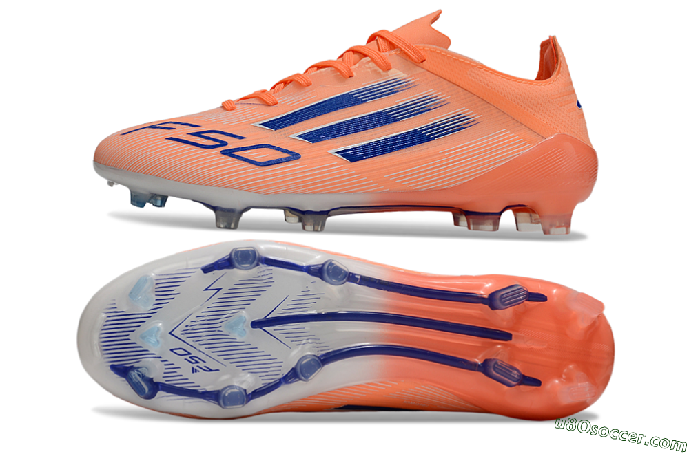 Adidas F50+ Elite FG Firm Ground Soccer Cleats - Red/Blue/White 0