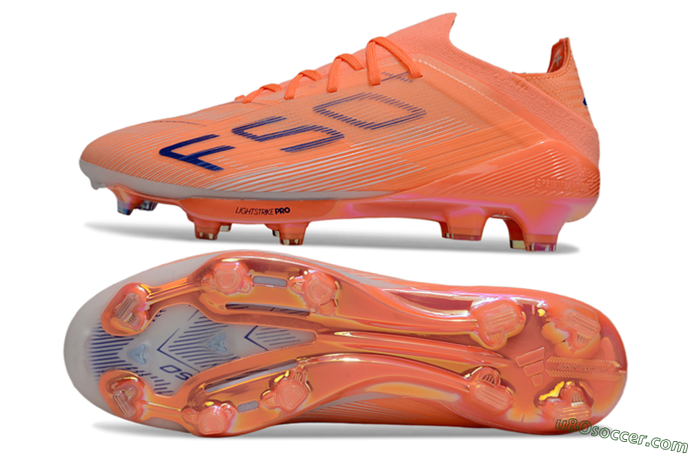 Adidas F50+ Elite FG Firm Ground Soccer Cleats - Red/Blue/White 0
