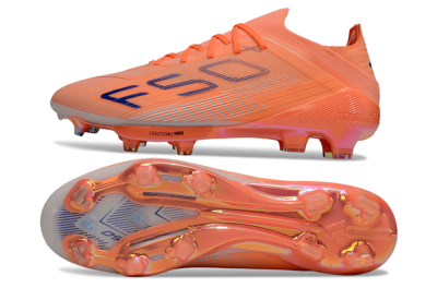 Adidas F50+ Elite FG Firm Ground Soccer Cleats - Red/Blue/White